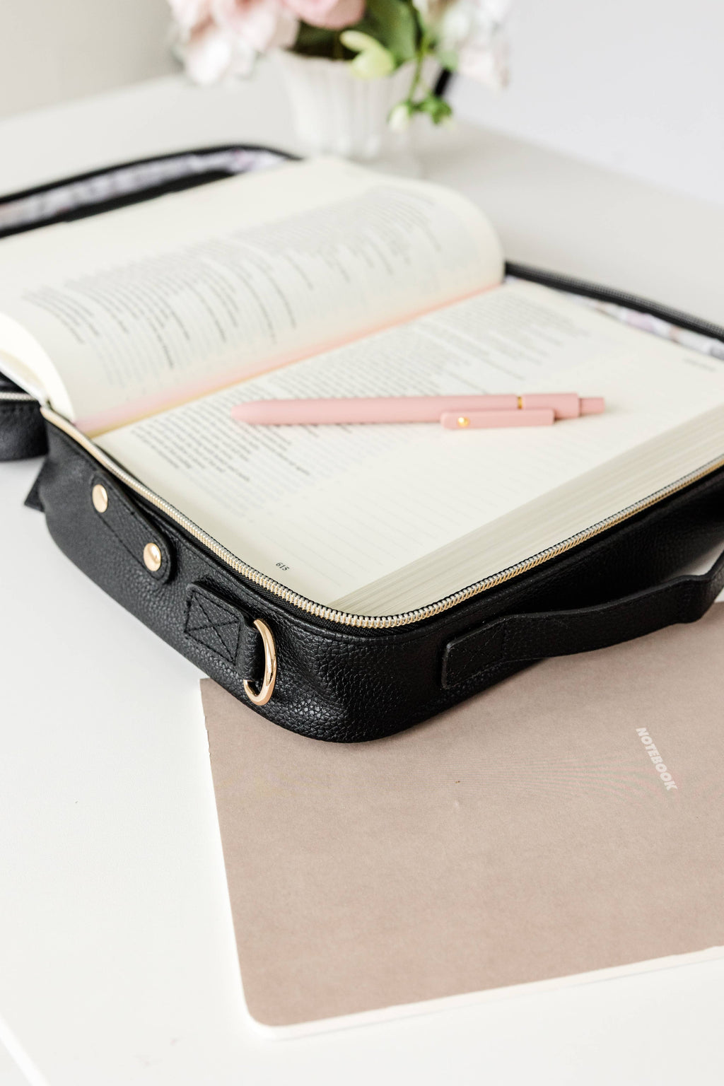 Bible Cover, Bible Bag, Bible Crossbody Bag, BLACK