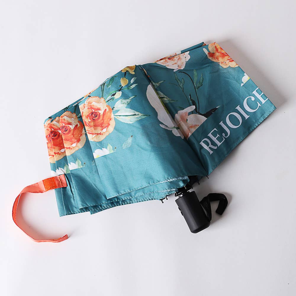 Umbrella Compact Rejoice Always
