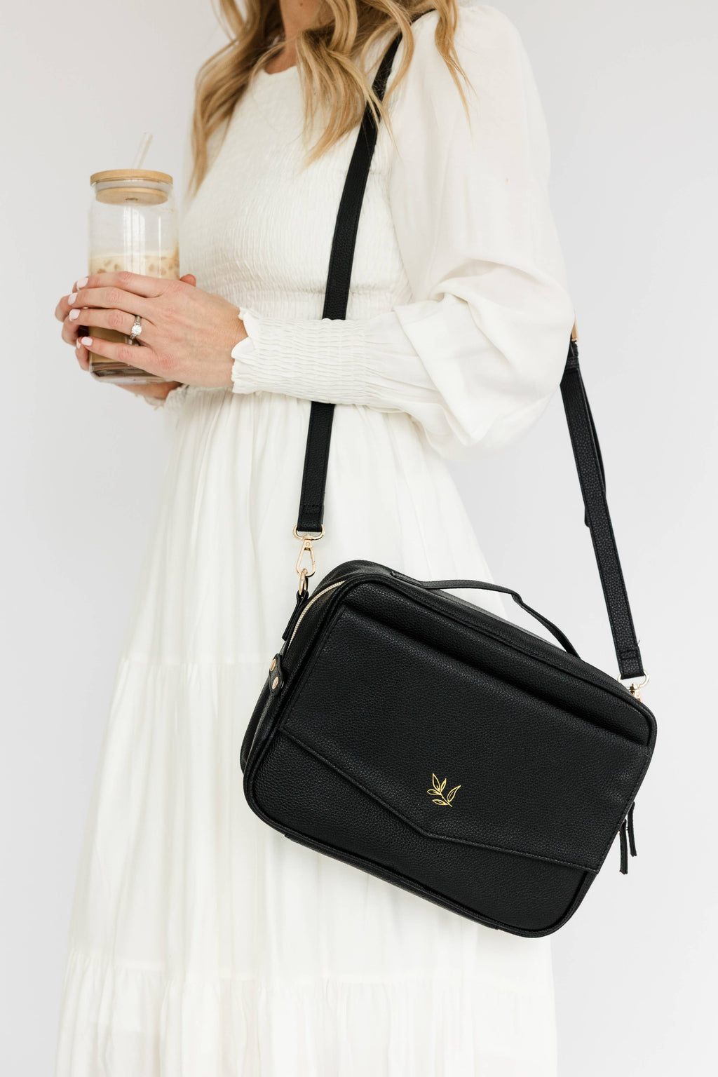 Bible Cover, Bible Bag, Bible Crossbody Bag, BLACK
