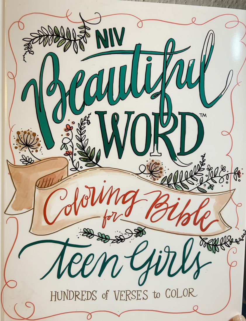 NIV- Beautiful word coloring bible
